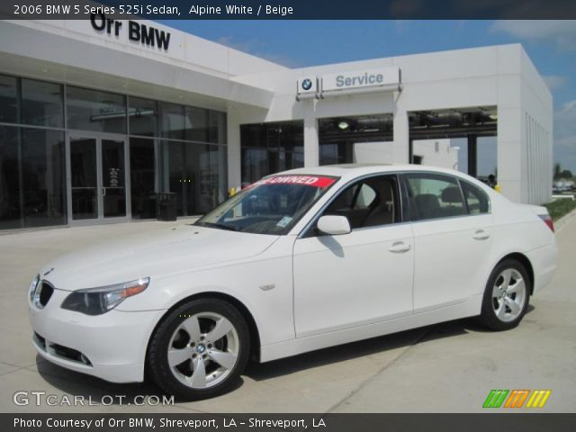 2006 Bmw 525i white #6