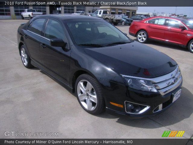 2010 Ford Fusion Sport AWD in Tuxedo Black Metallic