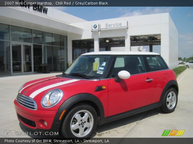 2007 Mini Cooper Hardtop in Chili Red