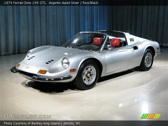 1974 Ferrari Dino 246 GTS in Argento Auteil Silver