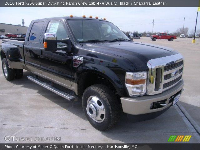2010 Ford F350 Super Duty King Ranch Crew Cab 4x4 Dually in Black