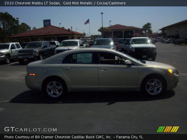 2010 Chevrolet Malibu LT Sedan in Gold Mist Metallic