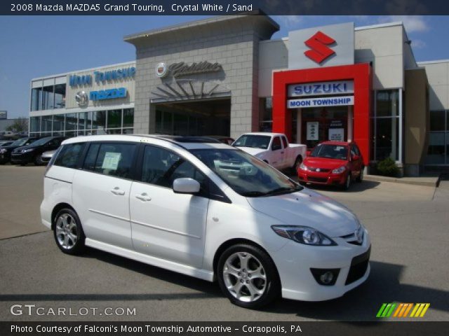 2008 Mazda MAZDA5 Grand Touring in Crystal White
