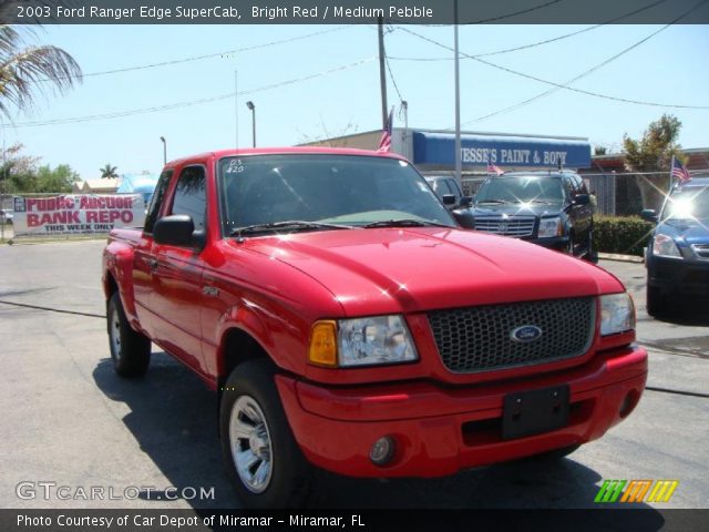 2003 Ford Ranger Edge SuperCab in Bright Red