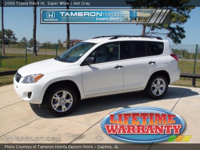 2009 Toyota RAV4 I4 in Super White