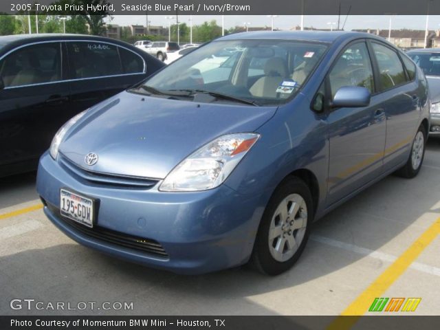 2005 Toyota Prius Hybrid in Seaside Blue Pearl