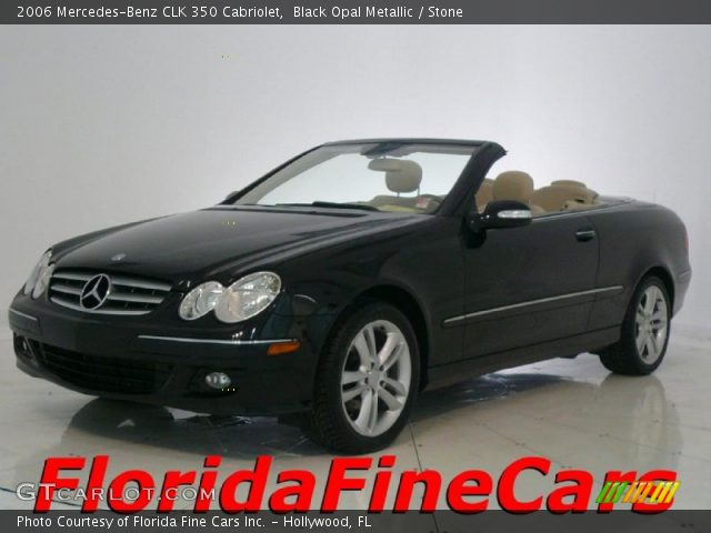 2006 Mercedes-Benz CLK 350 Cabriolet in Black Opal Metallic