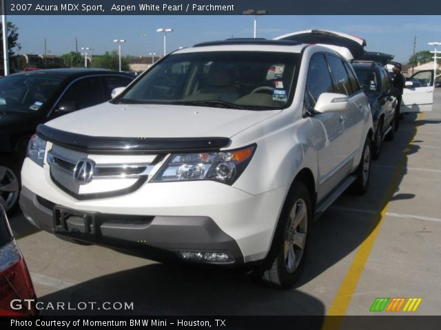 2007 Acura MDX Sport in Aspen White Pearl