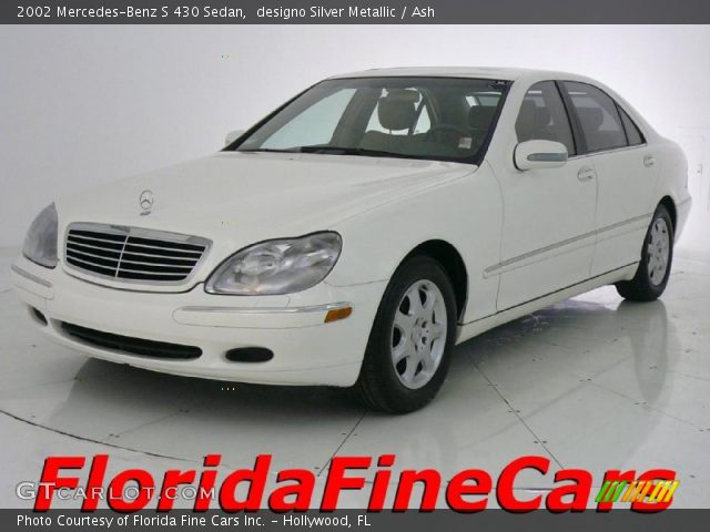 2002 Mercedes-Benz S 430 Sedan in designo Silver Metallic