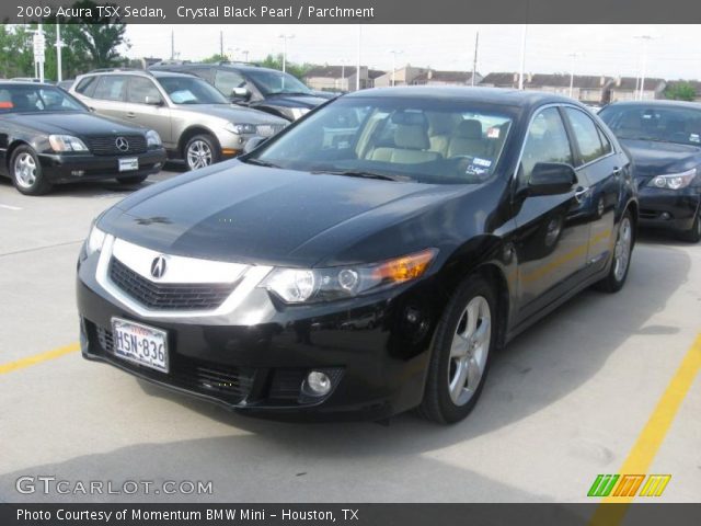 2009 Acura TSX Sedan in Crystal Black Pearl
