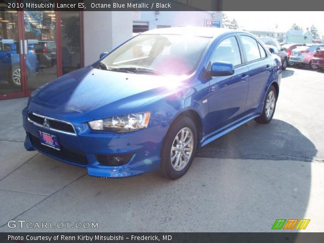 2010 Mitsubishi Lancer ES in Octane Blue Metallic