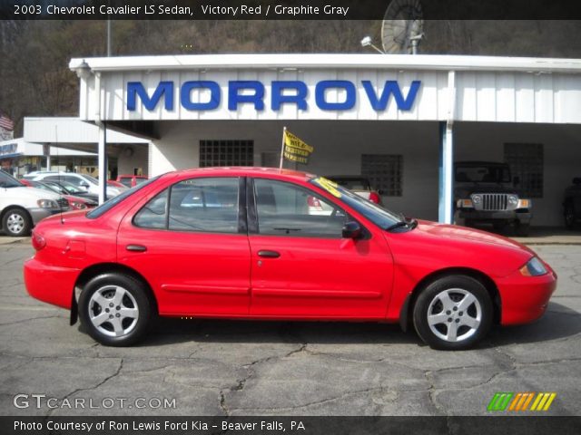 2003 Chevrolet Cavalier LS Sedan in Victory Red