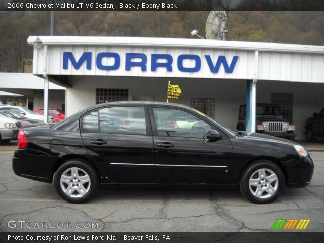 2006 Chevrolet Malibu LT V6 Sedan in Black