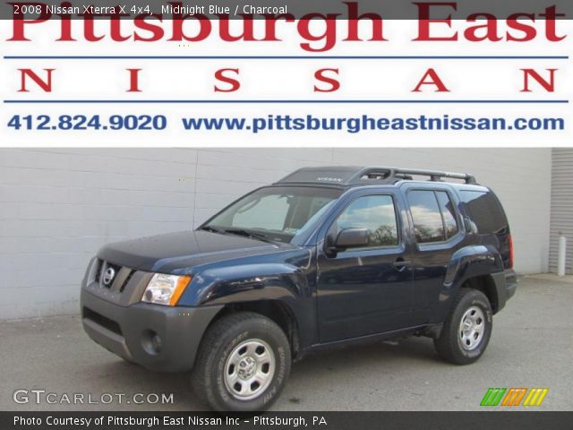 2008 Nissan Xterra X 4x4 in Midnight Blue