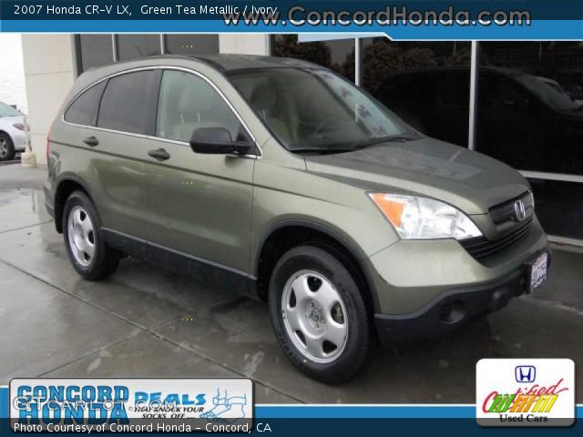 2007 Honda CR-V LX in Green Tea Metallic