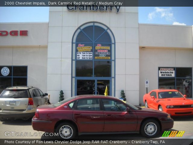 2000 Chevrolet Impala  in Dark Carmine Red Metallic