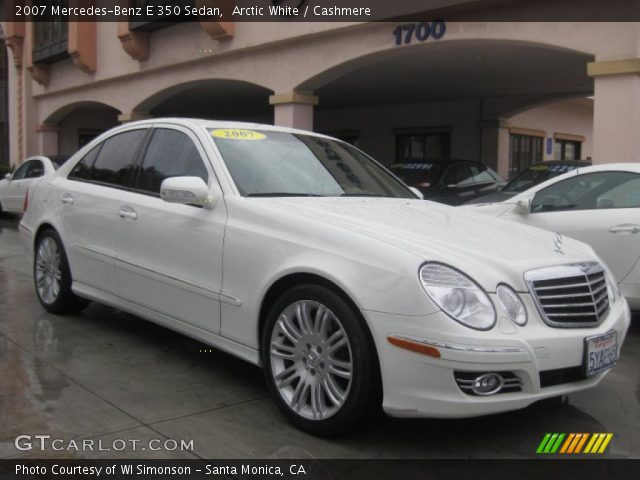2007 Mercedes-Benz E 350 Sedan in Arctic White