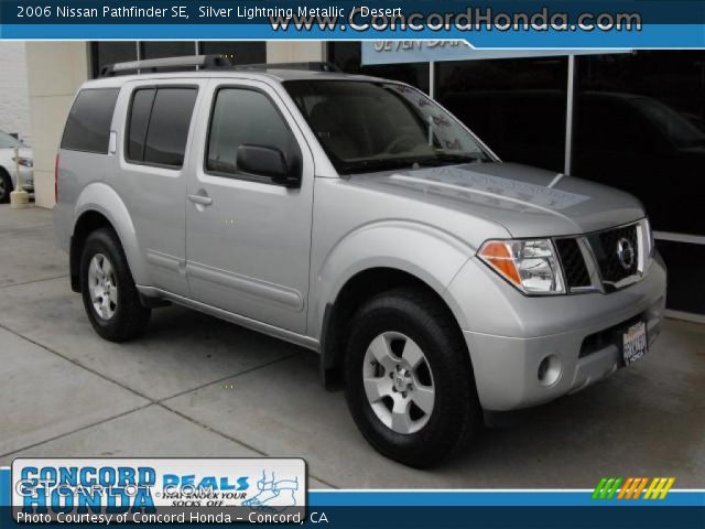 2006 Nissan Pathfinder SE in Silver Lightning Metallic