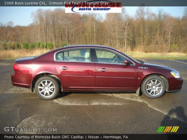 2006 Buick Lucerne CXL in Crimson Red Pearl