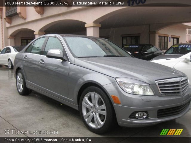 2008 Mercedes-Benz C 300 Luxury in Palladium Silver Metallic