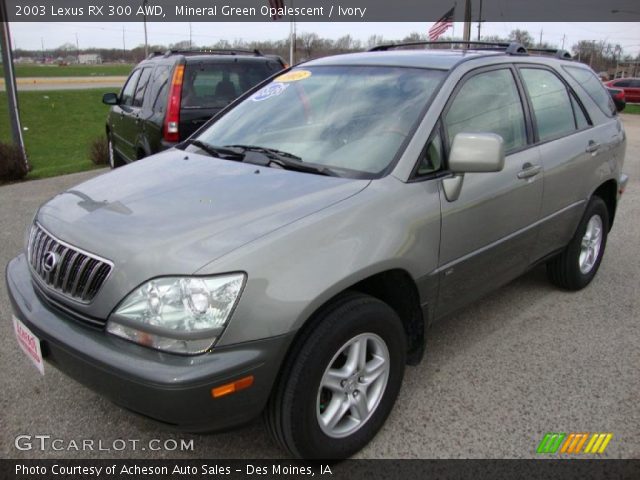2003 Lexus RX 300 AWD in Mineral Green Opalescent