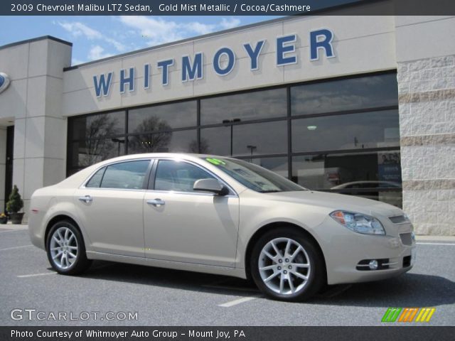 2009 Chevrolet Malibu LTZ Sedan in Gold Mist Metallic