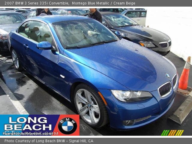 2007 BMW 3 Series 335i Convertible in Montego Blue Metallic