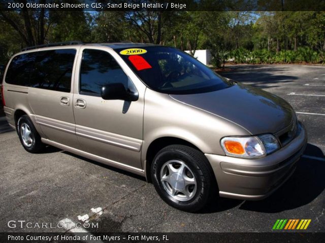 2000 Oldsmobile Silhouette GLS in Sand Beige Metallic