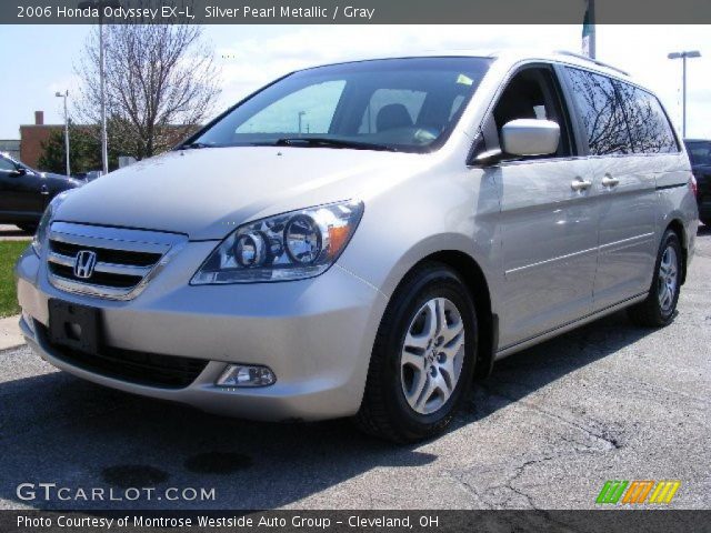 2006 Honda Odyssey EX-L in Silver Pearl Metallic
