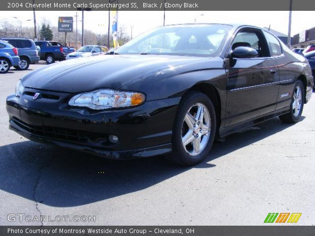 2004 Chevrolet Monte Carlo Supercharged SS in Black