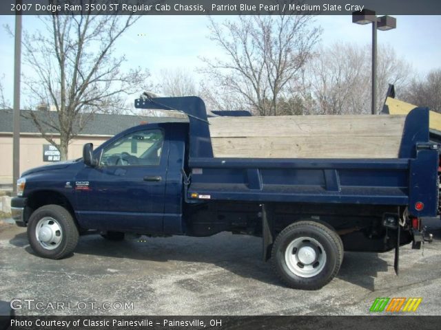 2007 Dodge Ram 3500 ST Regular Cab Chassis in Patriot Blue Pearl