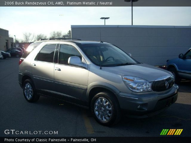 2006 Buick Rendezvous CXL AWD in Platinum Metallic