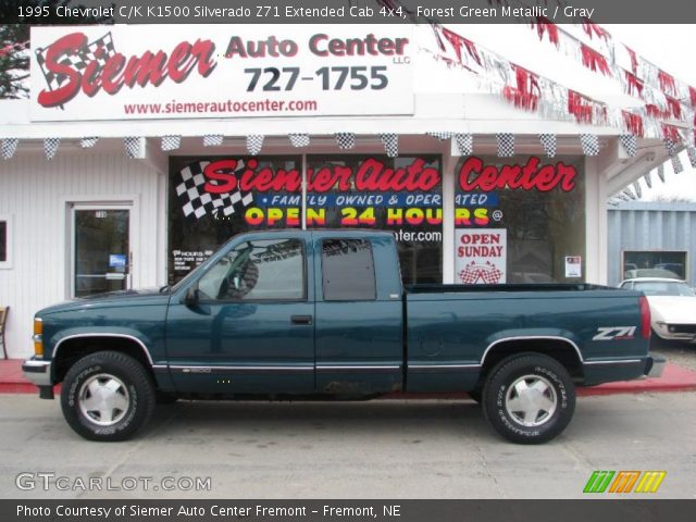 1995 Chevrolet C/K K1500 Silverado Z71 Extended Cab 4x4 in Forest Green Metallic