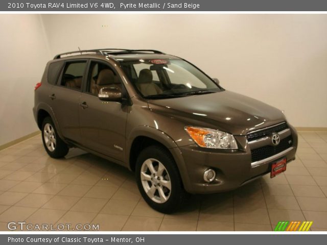 2010 Toyota RAV4 Limited V6 4WD in Pyrite Metallic