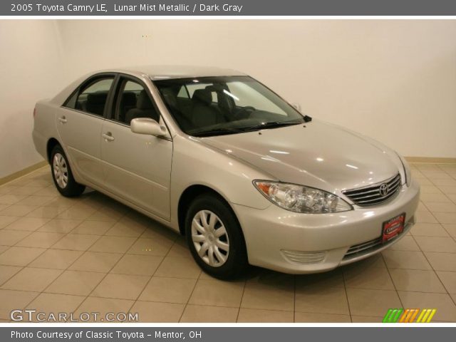 2005 Toyota Camry LE in Lunar Mist Metallic