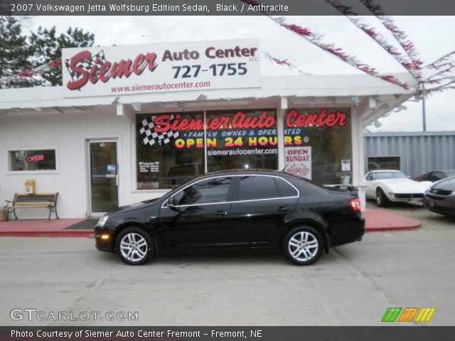 2007 Volkswagen Jetta Wolfsburg Edition Sedan in Black