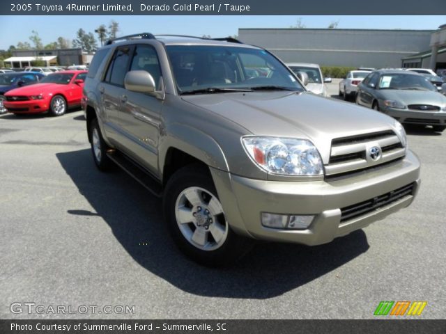 2005 Toyota 4Runner Limited in Dorado Gold Pearl