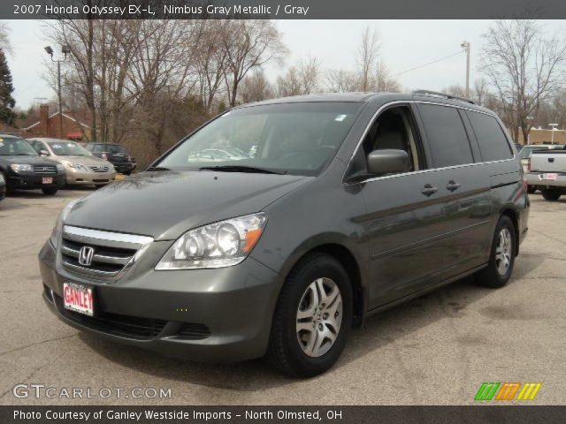 2007 Honda Odyssey EX-L in Nimbus Gray Metallic