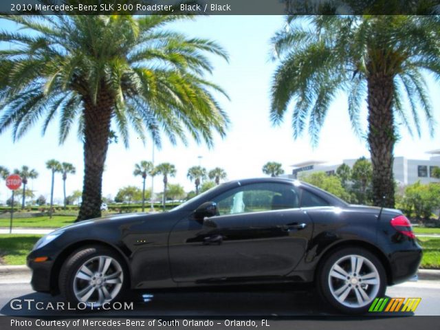 2010 Mercedes-Benz SLK 300 Roadster in Black