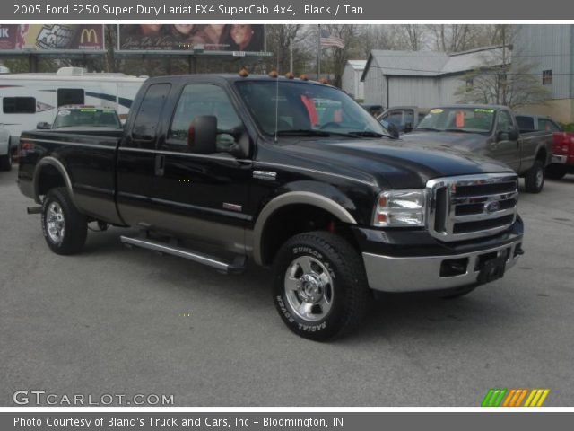 2005 Ford F250 Super Duty Lariat FX4 SuperCab 4x4 in Black