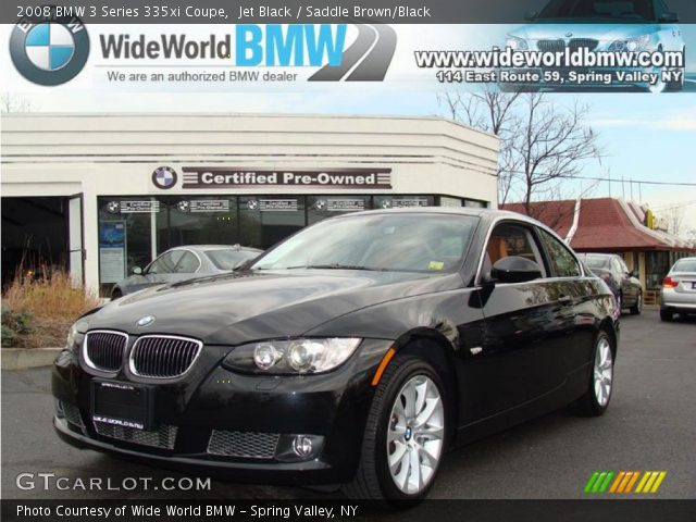 2008 BMW 3 Series 335xi Coupe in Jet Black