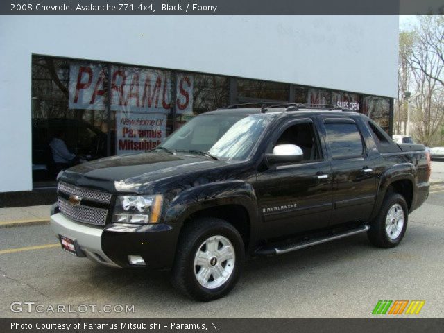 2008 Chevrolet Avalanche Z71 4x4 in Black