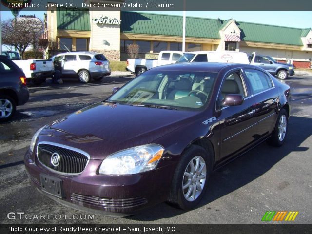 2008 Buick Lucerne CXL in Dark Crimson Metallic