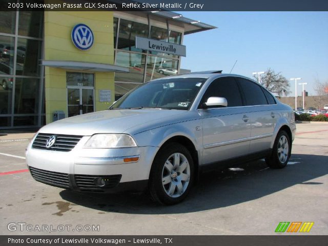 2003 Volkswagen Passat GLX Sedan in Reflex Silver Metallic