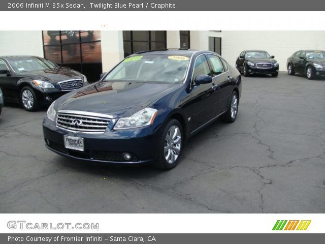 2006 Infiniti M 35x Sedan in Twilight Blue Pearl
