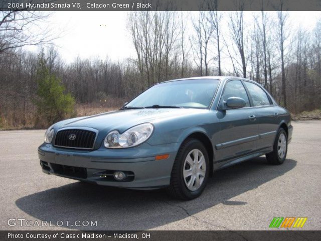 2004 Hyundai Sonata V6 in Celadon Green