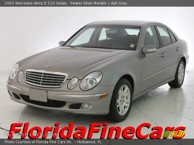 2003 Mercedes-Benz E 320 Sedan in Pewter Silver Metallic