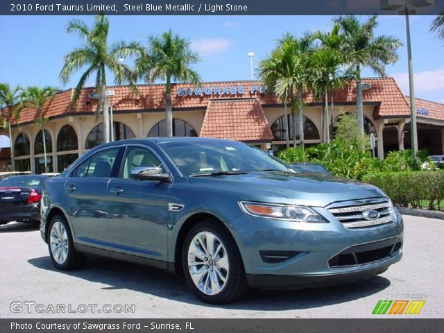 2010 Ford Taurus Limited in Steel Blue Metallic