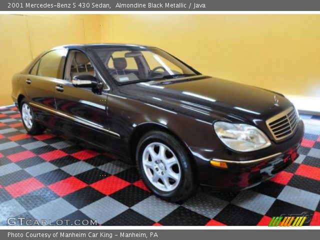 2001 Mercedes-Benz S 430 Sedan in Almondine Black Metallic