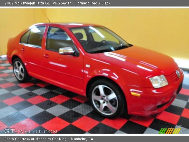 2002 Volkswagen Jetta GLI  VR6 Sedan in Tornado Red